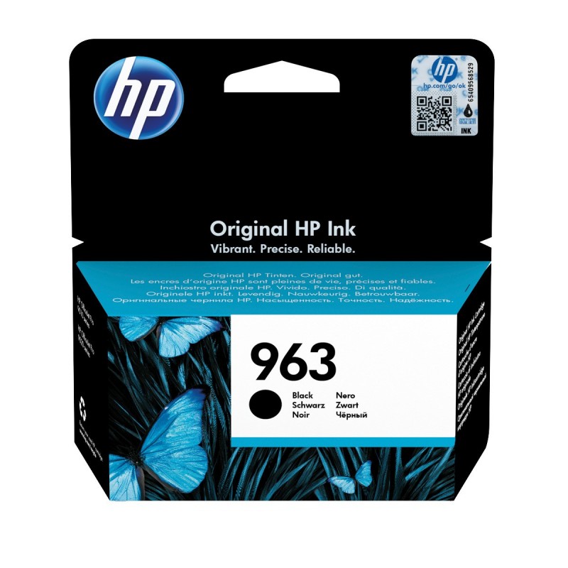HP 963 Negro Cartucho de Toner Original - 3JA26AE