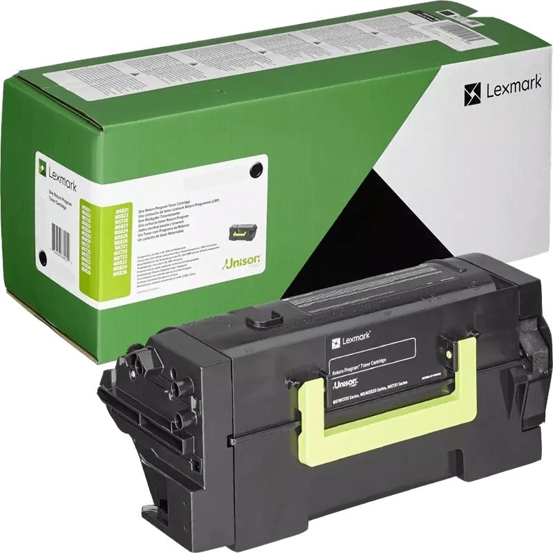 Lexmark MS725/MS821/MS822/MS823/MS825/MS826/MX721/MX722/MX822/MX826 Negro Cartucho de Toner Original - 58D2H0E