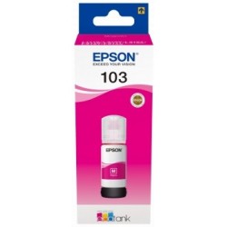 Epson 103 Magenta - Botella de Tinta Original C13T00S34A10