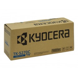 Kyocera TK5270 Cyan Cartucho de Toner Original - 1T02TVCNL0/TK5270C