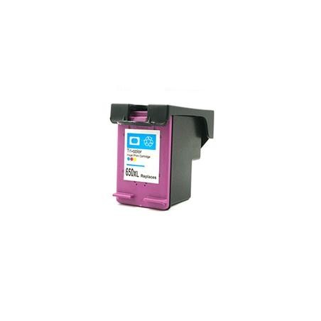 HP 650XL Color Cartucho de Tinta Remanufacturado - Reemplaza CZ102AE